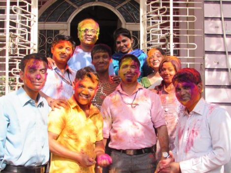 Holi Celebration at AAPNA Infotech Durgapur