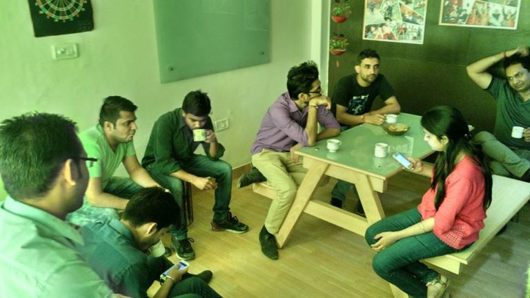 Coffee time at AAPNA Infotech