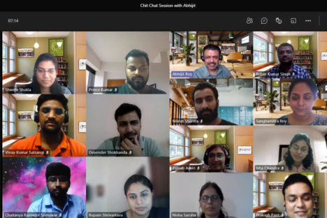 Chit Chat Session with Abhijit