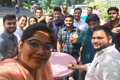 Tea break @Garage society