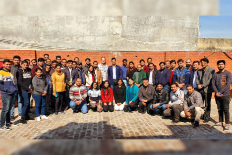 AAPNA team with Mortgage Banking client @B26 Office, Janakpuri