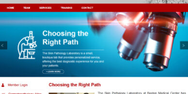 Skin Pathalab - Website Development Portfolio