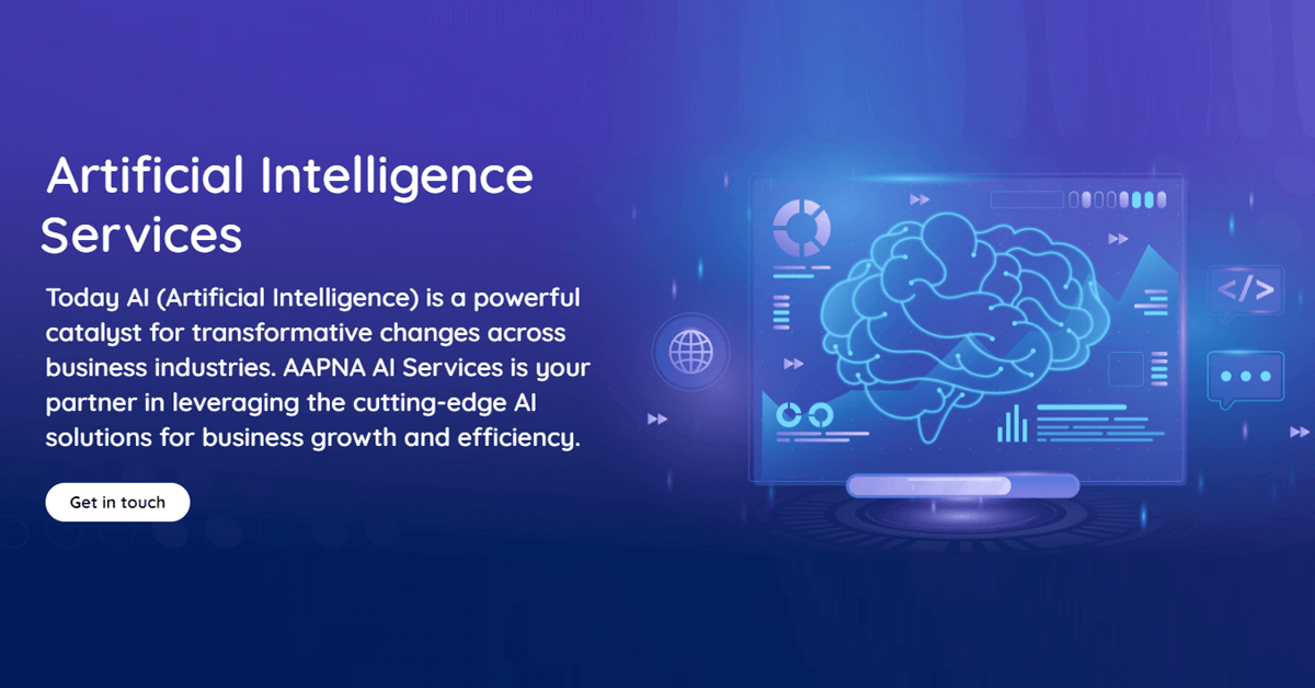 Artificial Intelligence (AI) Services & Solutions - AAPNA Infotech