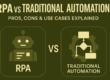 Comparing RPA vs Traditional Automation