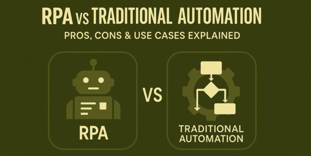 Comparing RPA vs Traditional Automation